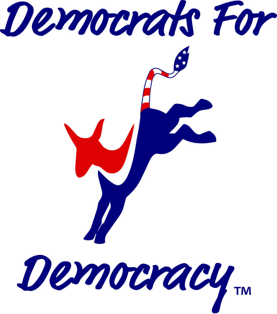 A picture of the democrat party logo.